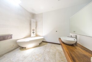 Villa, 2 Bedrooms, Private Pool | Bathroom | Free toiletries, hair dryer, slippers, bidet