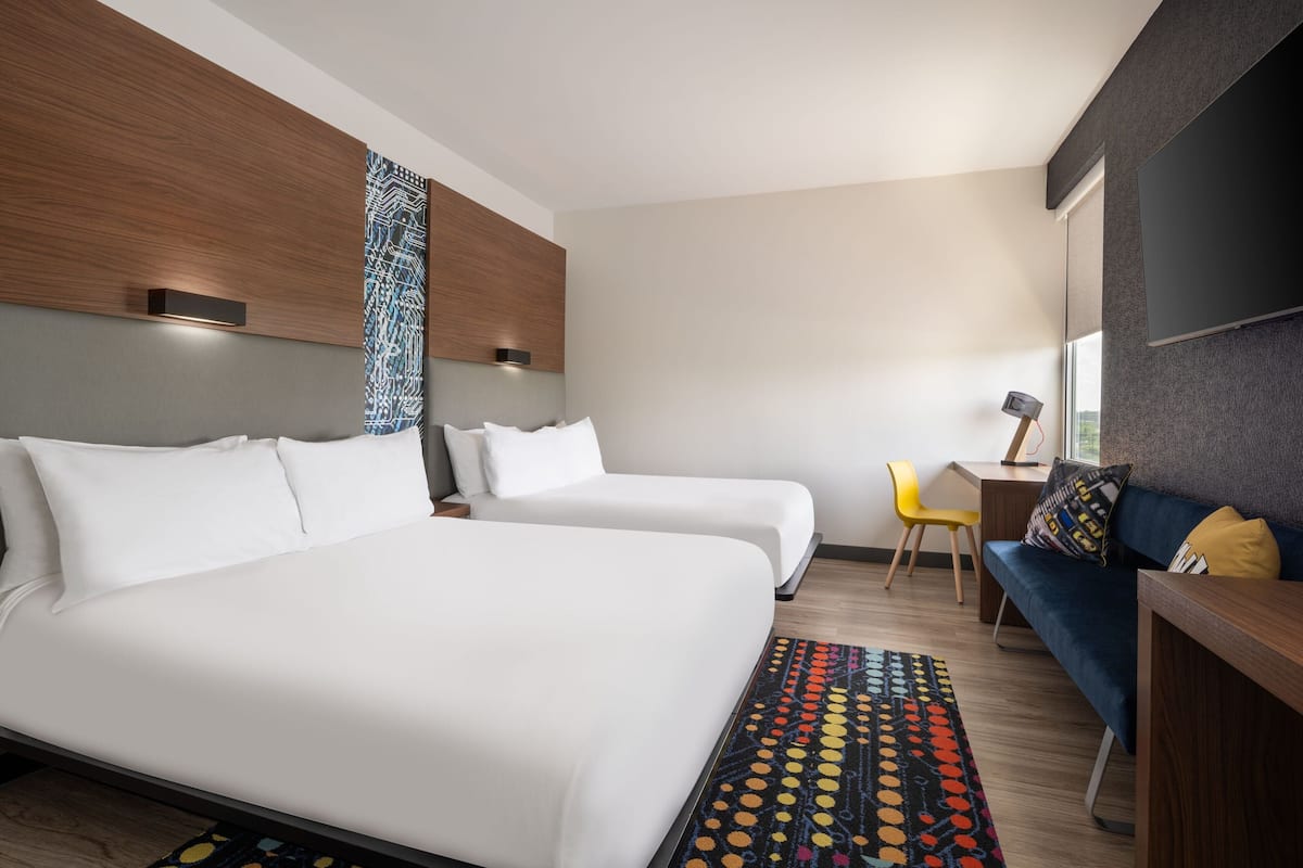In-room safe, desk, blackout drapes, iron/ironing board