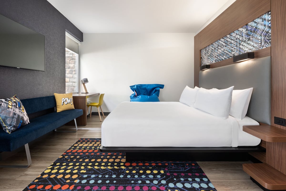 In-room safe, desk, blackout drapes, iron/ironing board