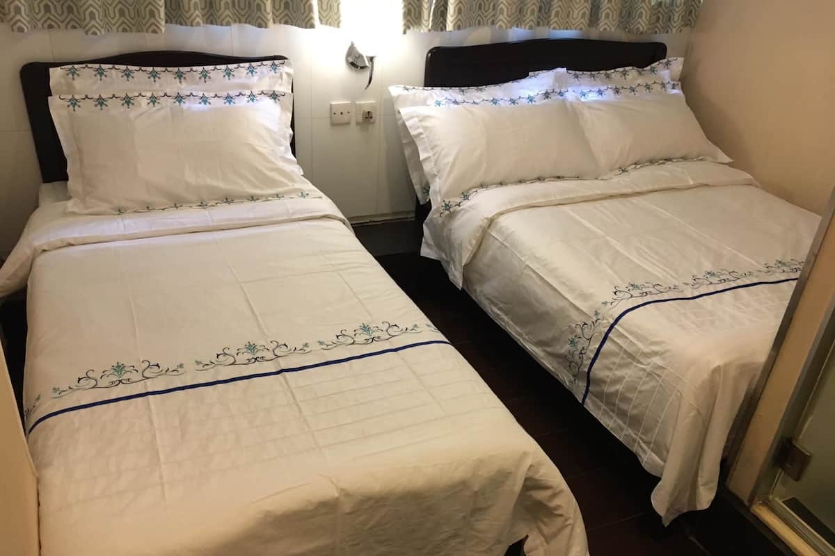 Triple Room | Egyptian cotton sheets, premium bedding, down comforters, pillowtop beds
