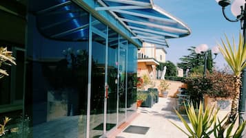 Ingresso della struttura