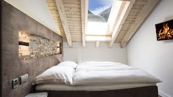 公寓, 3 间卧室, 阳台, 山景 (Matterhorn) | 高档床上用品、特色家居、免费婴儿床、免费 WiFi