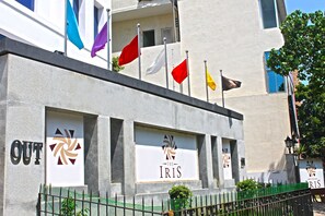 Fassade der Unterkunft