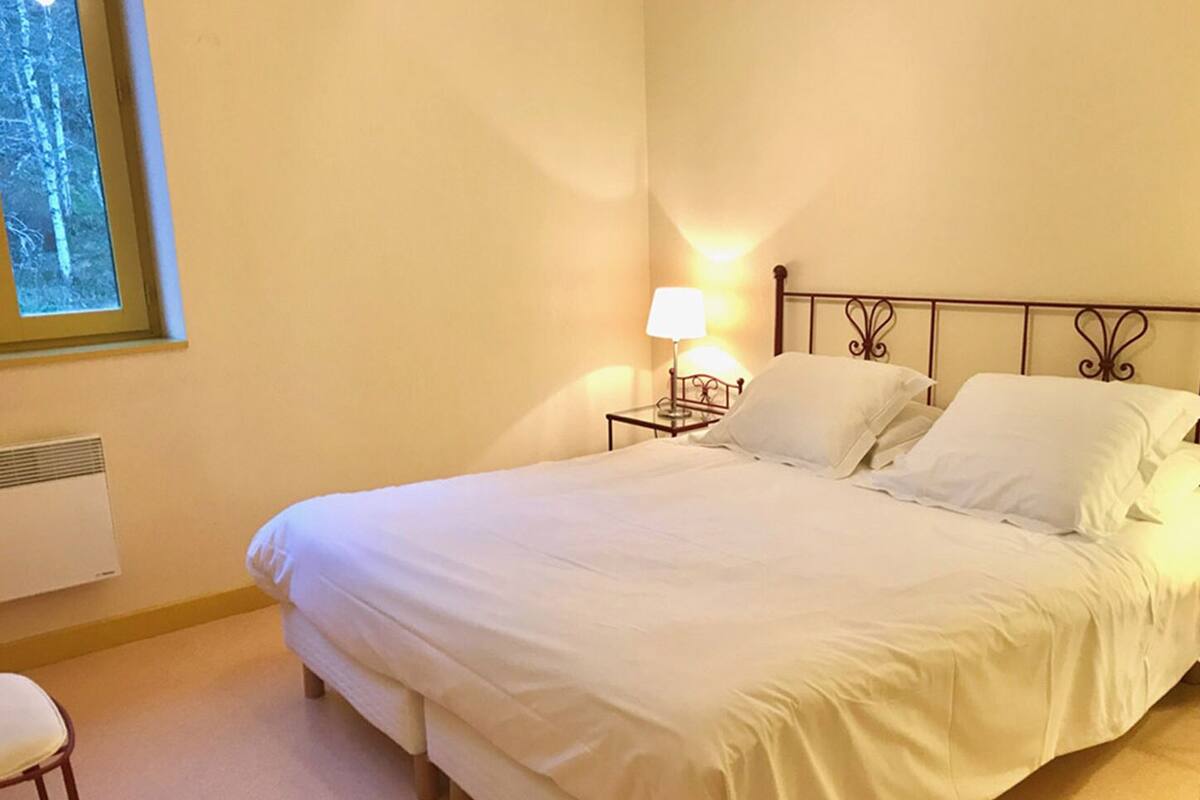 Departamento estándar, 2 habitaciones (Le Par) | Tabla de planchar con plancha, wifi gratis y ropa de cama 
