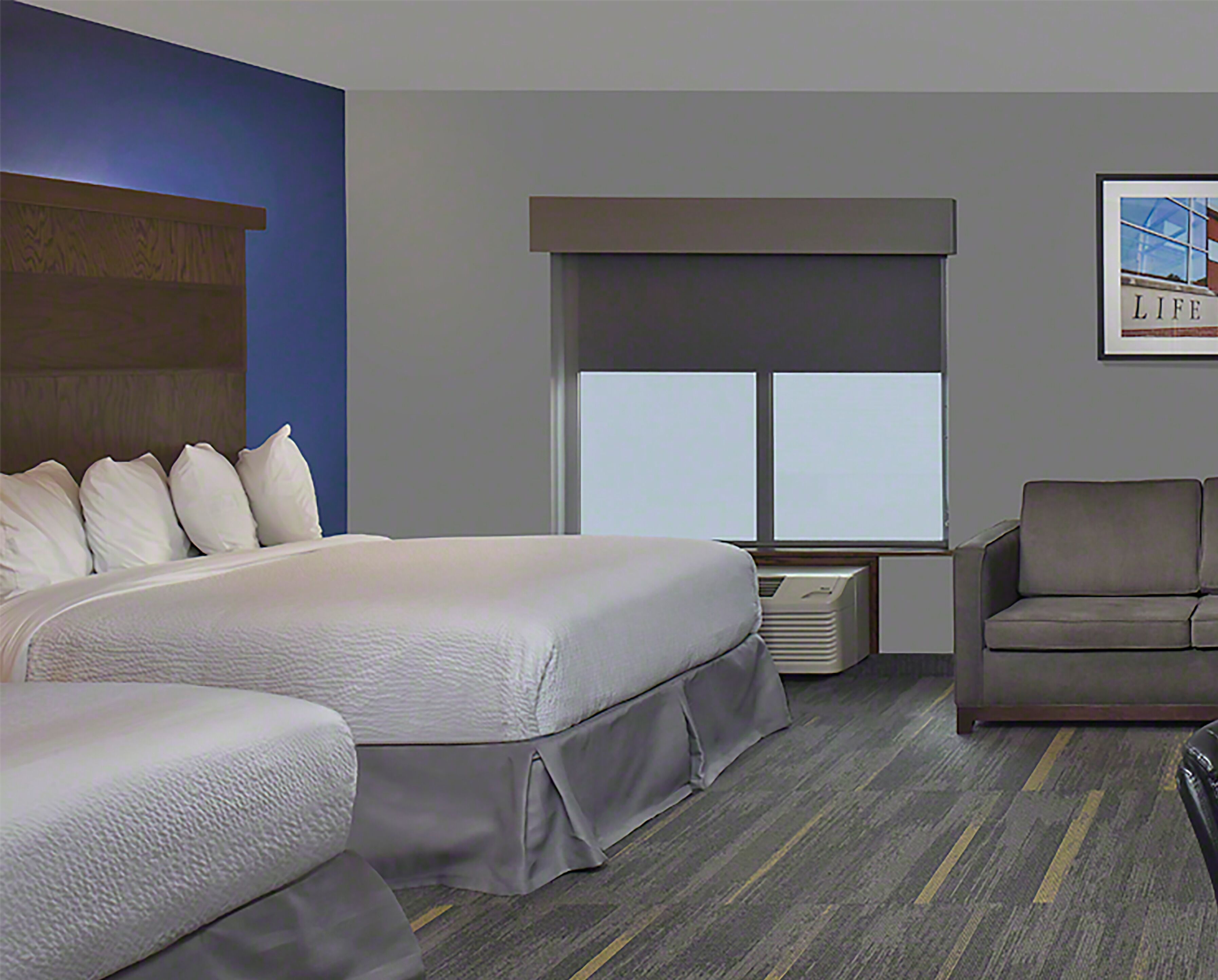 premium bedding, in-room safe, desk, iron/ironing board