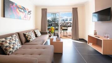 32-inch LCD TV with satellite channels, TV