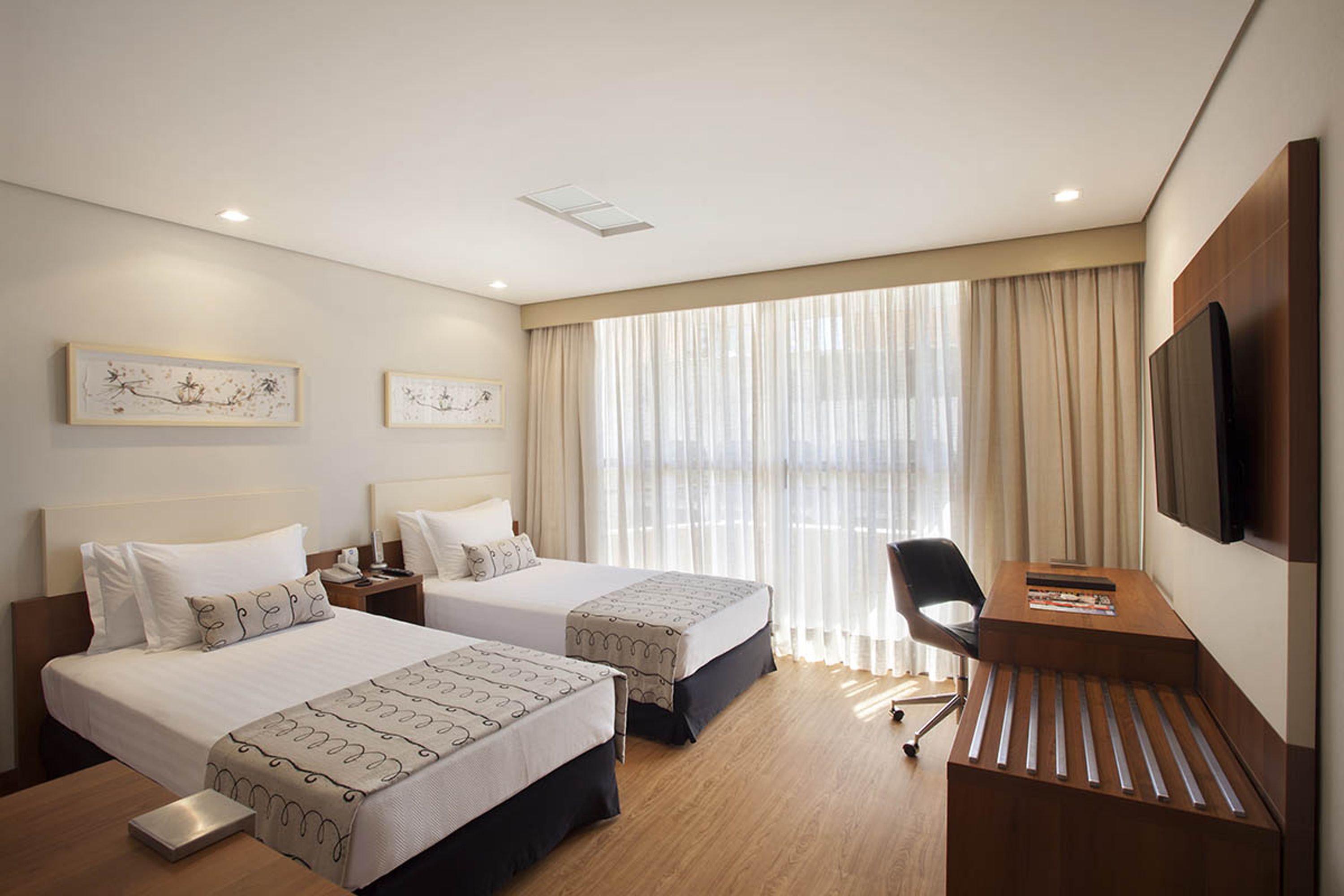 superior twin room | view from room