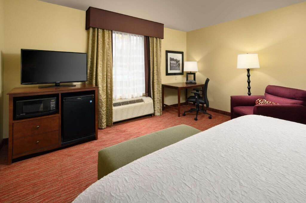 In-room safe, desk, blackout drapes, iron/ironing board