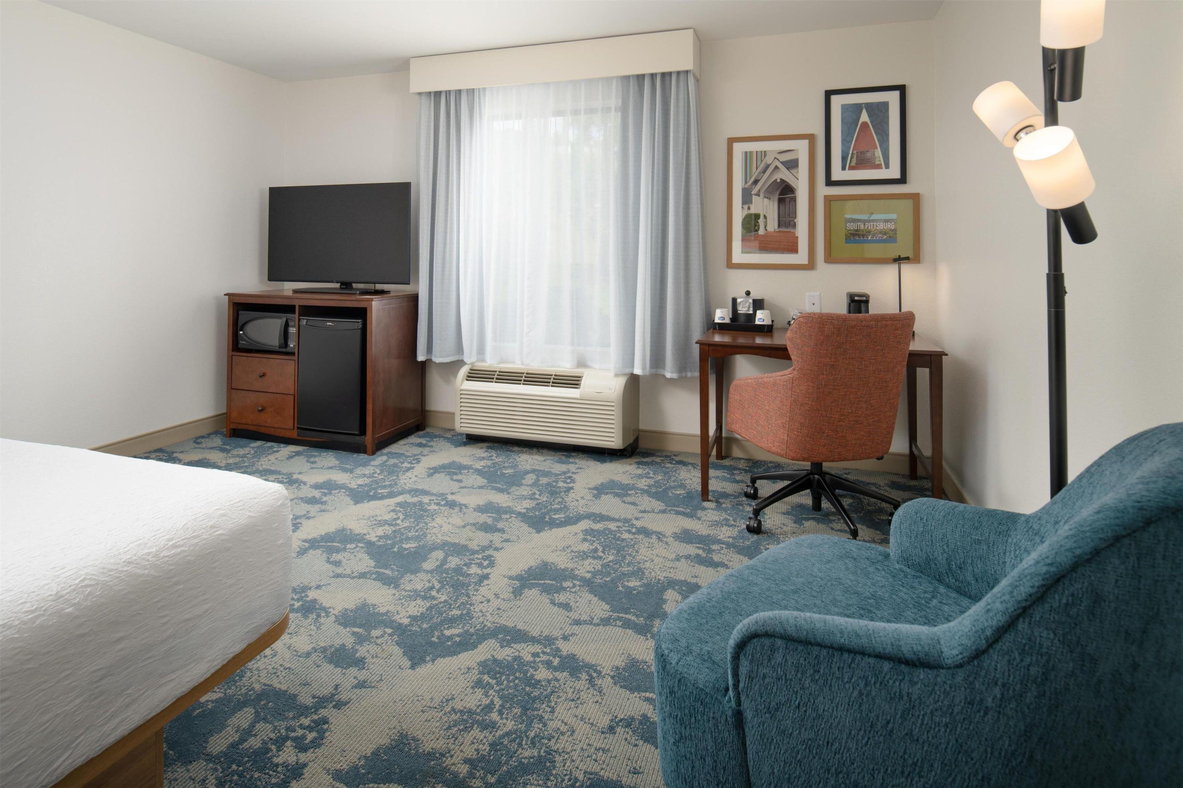 in-room safe, desk, blackout curtains, iron/ironing board