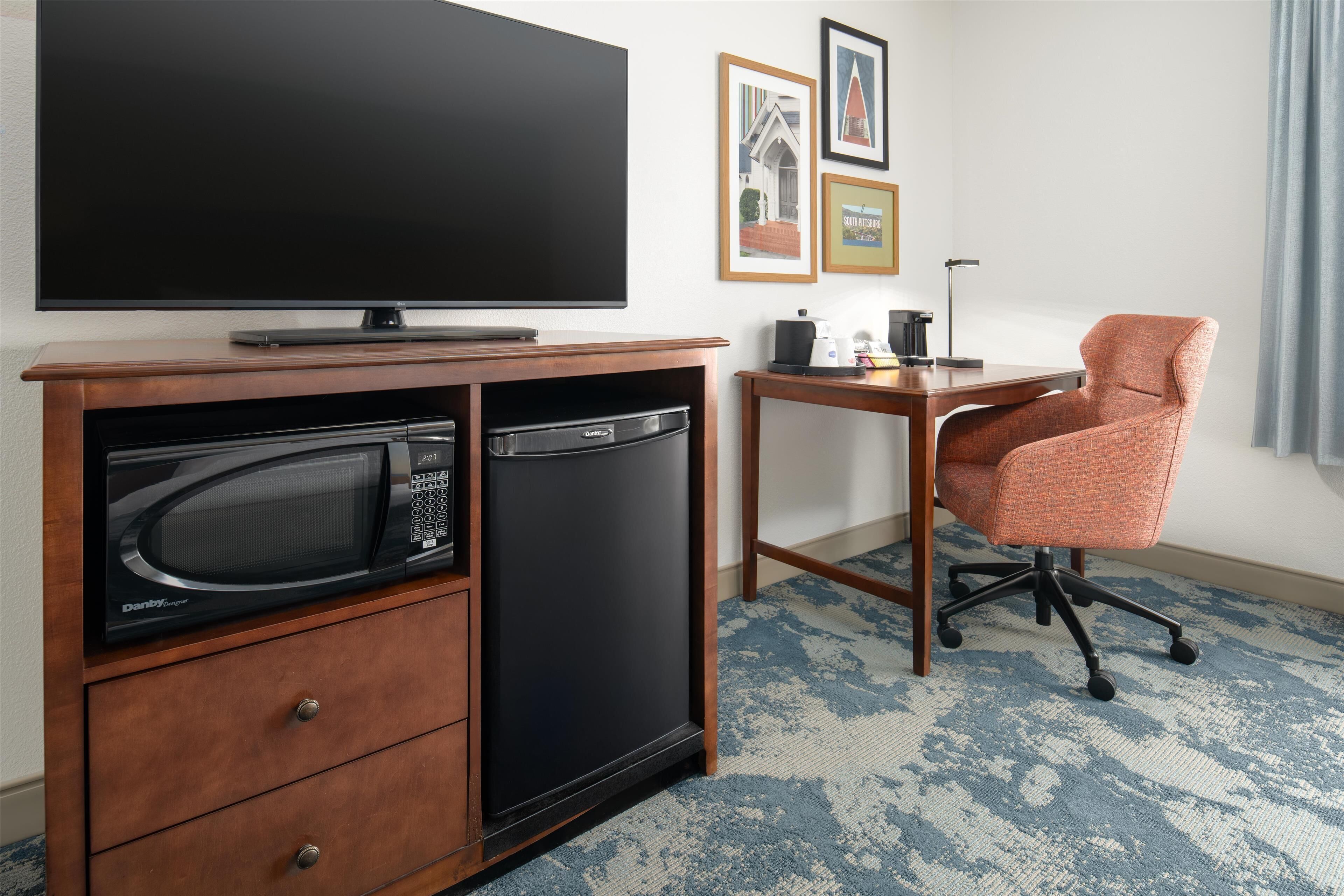 in-room safe, desk, blackout curtains, iron/ironing board