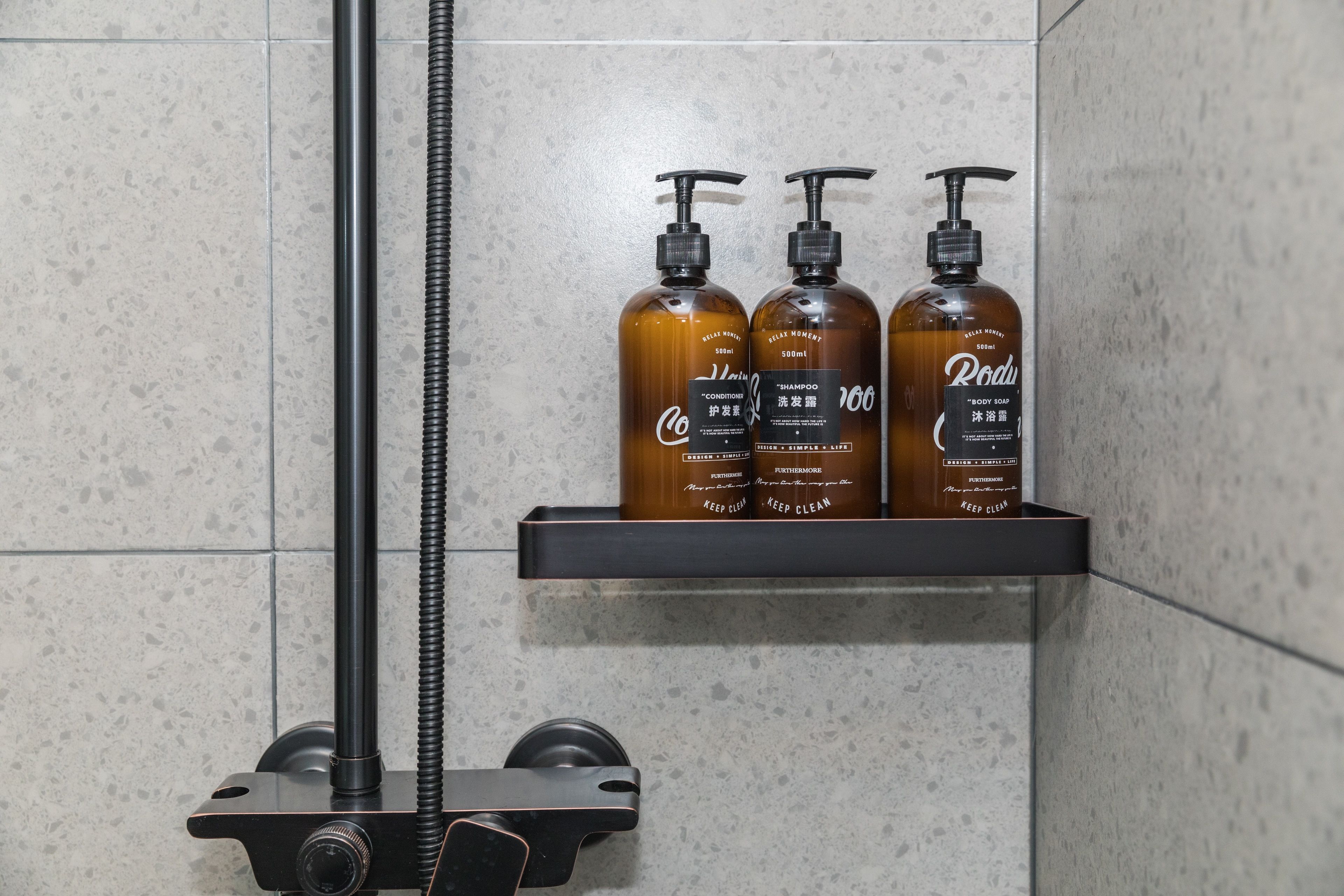 garden view kingbed room | bathroom | free toiletries, hair dryer, bathrobes, slippers