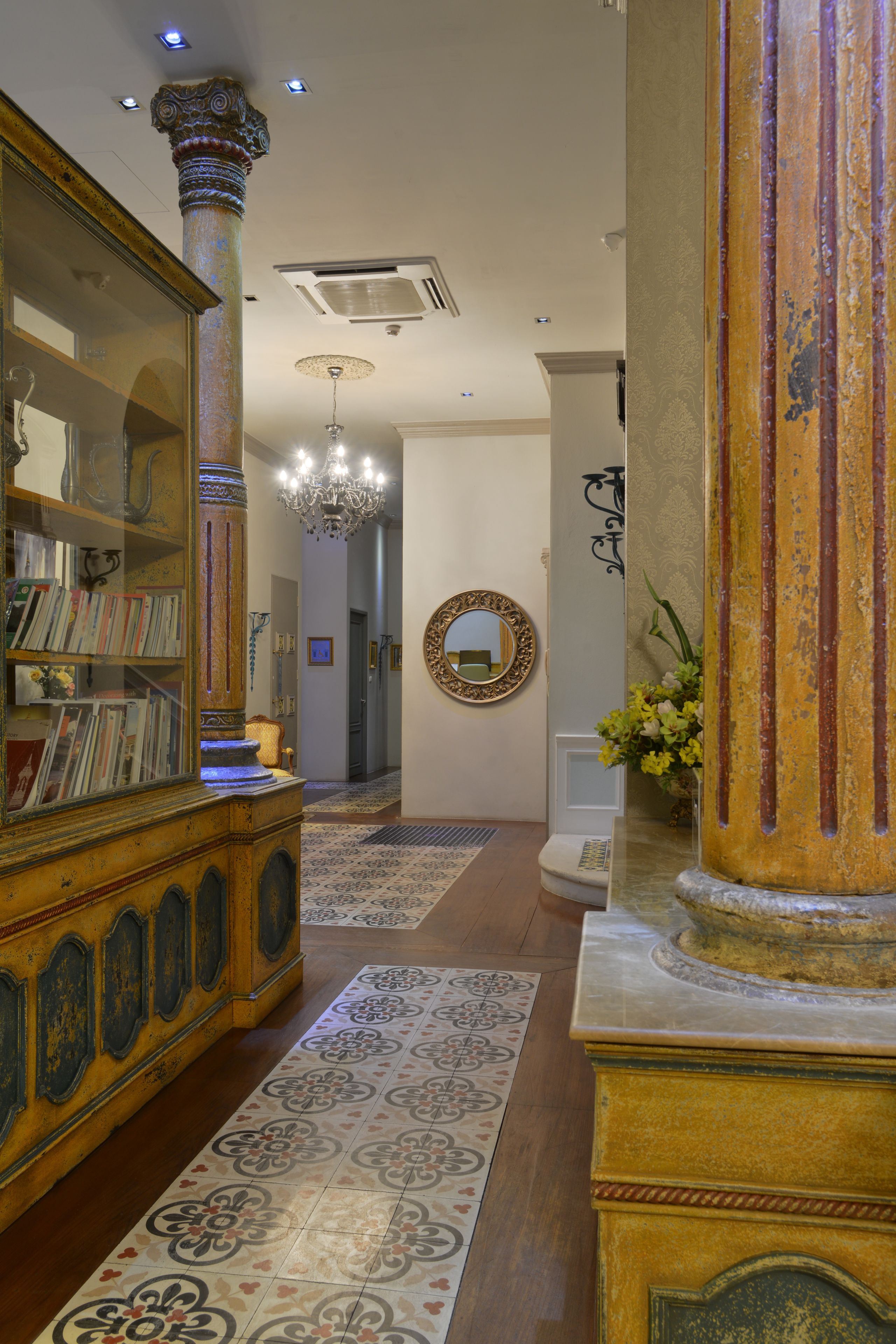 check-in/check-out kiosk