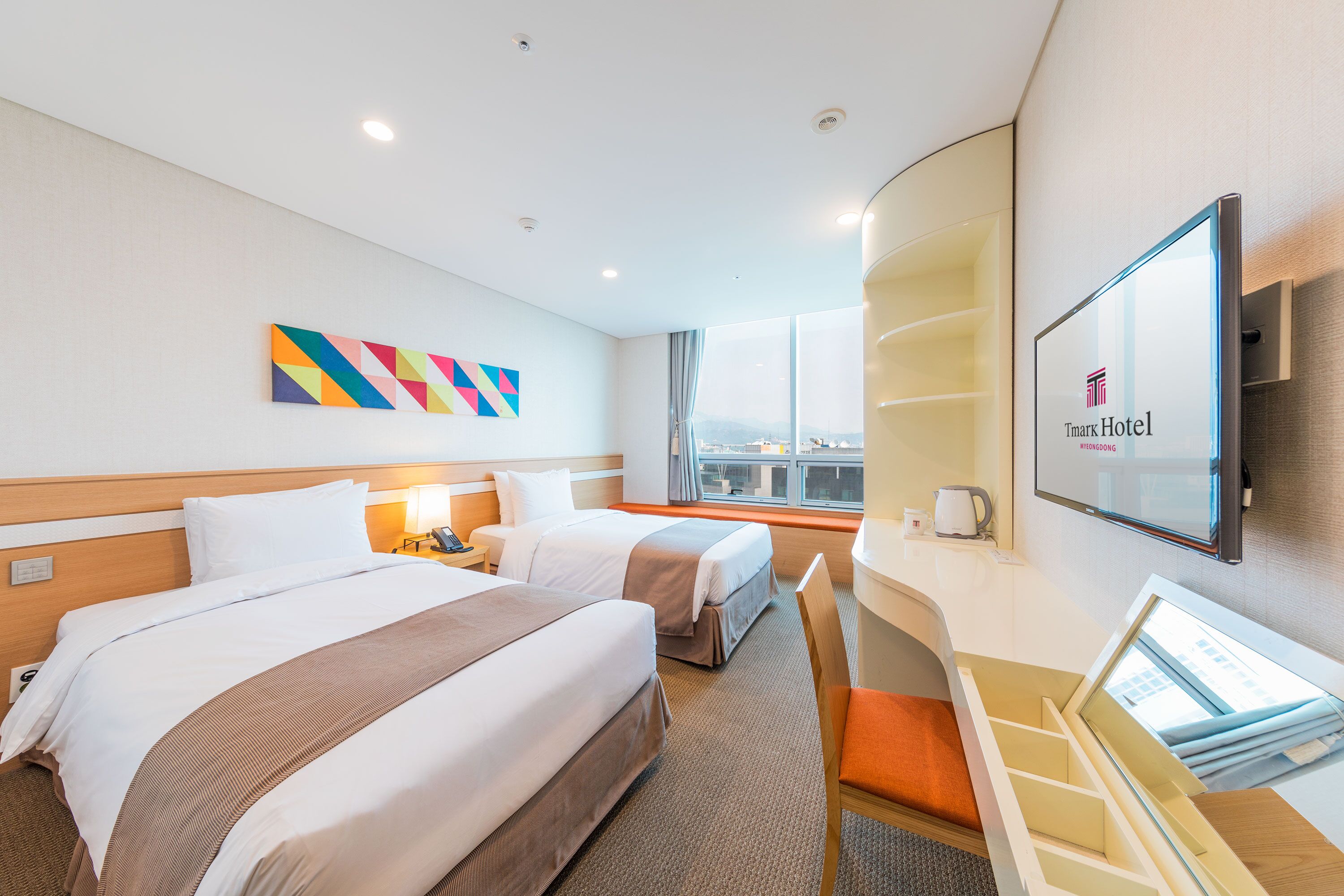 double or twin room | in-room safe, iron/ironing board, free wifi