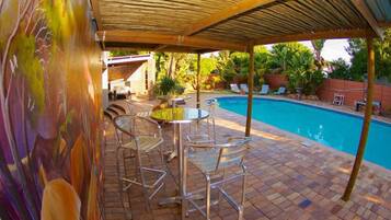 Seasonal outdoor pool