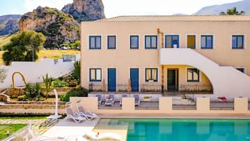 Fassade der Unterkunft