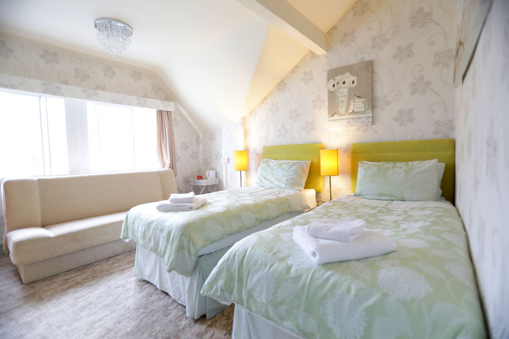 Standaard Twin kamer, en-suite badkamer