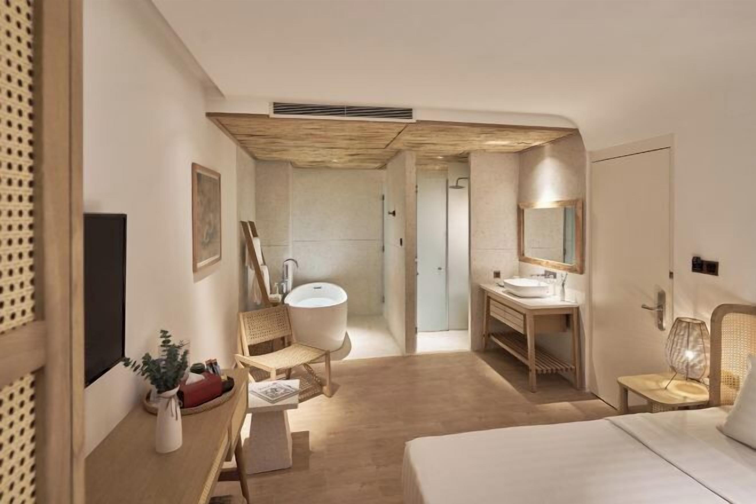 มินิบาร์, ตู้นิรภัยในห้องพัก, โต๊ะทำงาน, Wi-Fi ฟรี