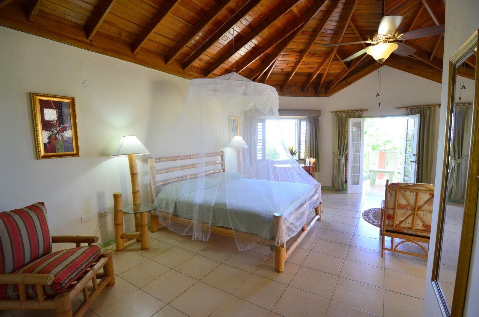 Superior Room, 1 King Bed, Terrace, Garden View | Desk, soundproofing, iron/ironing board, rollaway beds
