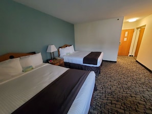 Standard Room, 2 Queen Beds, Non Smoking | Pillowtop beds, individually furnished, desk, iron/ironing board - Groton Inn and Suites (Groton)