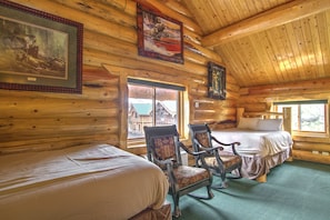 Chalet rustique familial, salle de bain privĂ©e (South Fork Series) | Plan dâĂ©tage