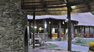 Majoituspaikan julkisivu