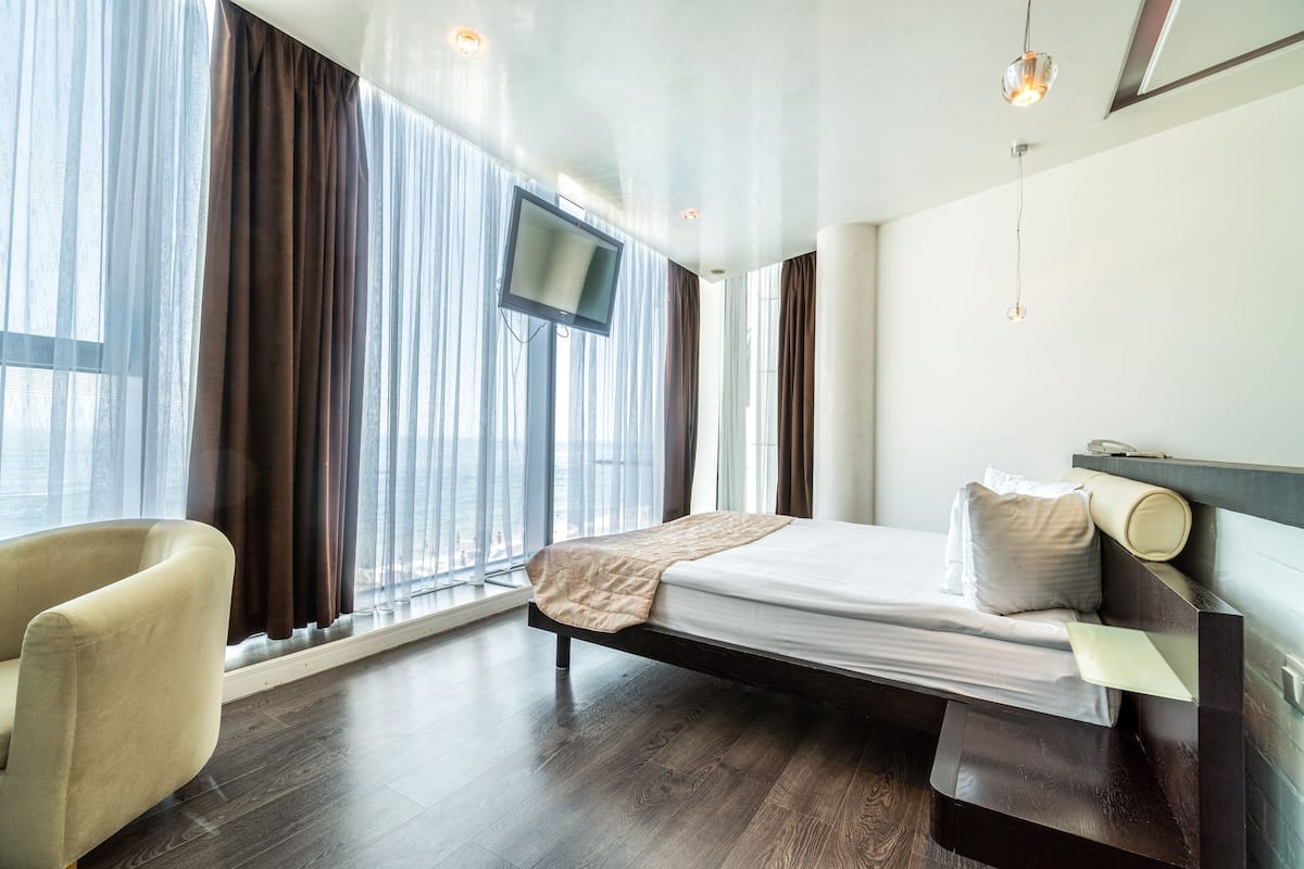 Familien-Suite | Hochwertige Bettwaren, Minibar, Zimmersafe, schallisolierte Zimmer