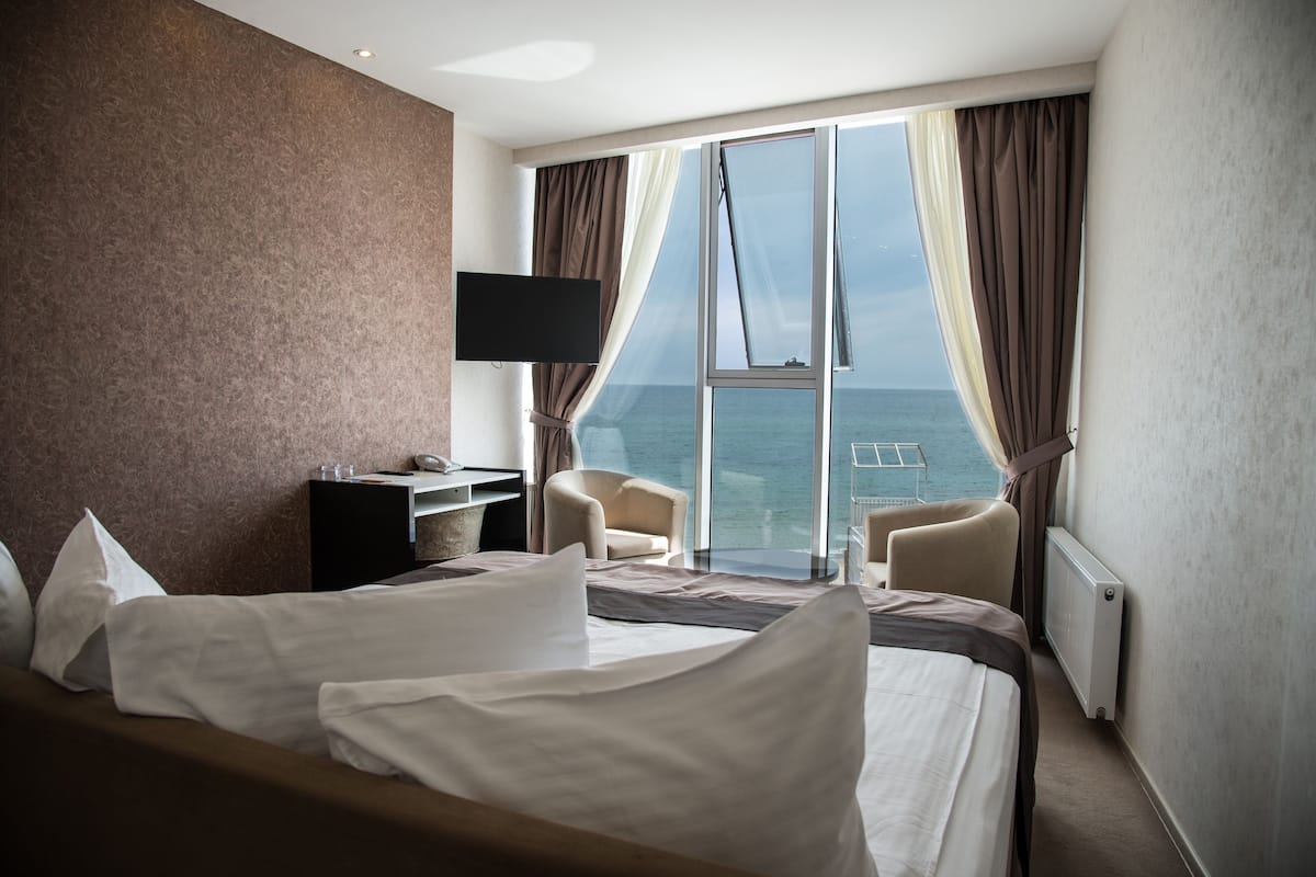 Standard-Doppelzimmer, Meerblick | Ausblick vom Zimmer