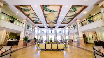 Sala de estar en el lobby