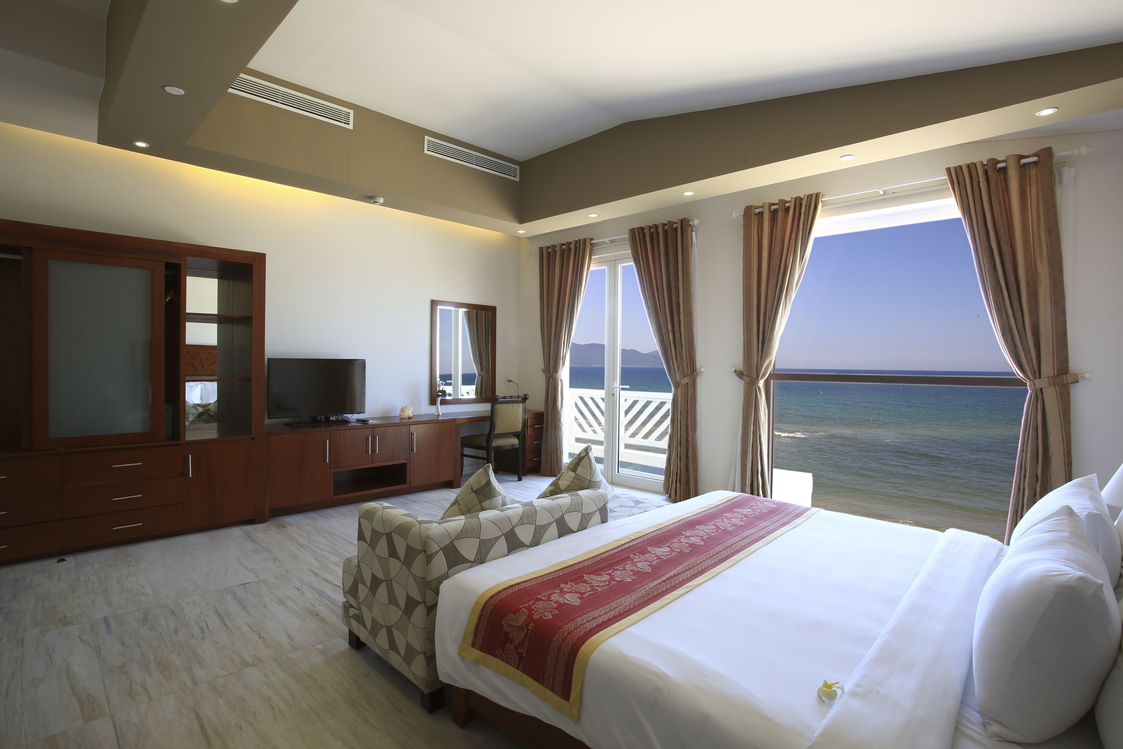 Penthouse Presidential - 4 sovrum - vid havet | Utsikt mot havet/stranden