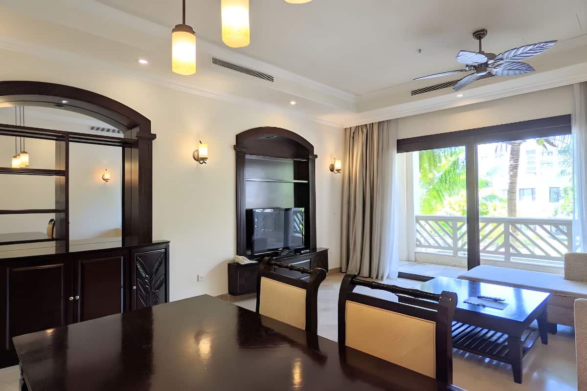 Family Condo, 2 Bedrooms | Living area | TV, foosball