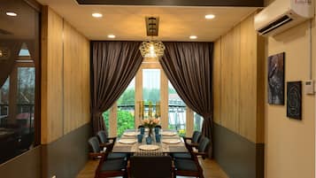 Restauration dans la chambre