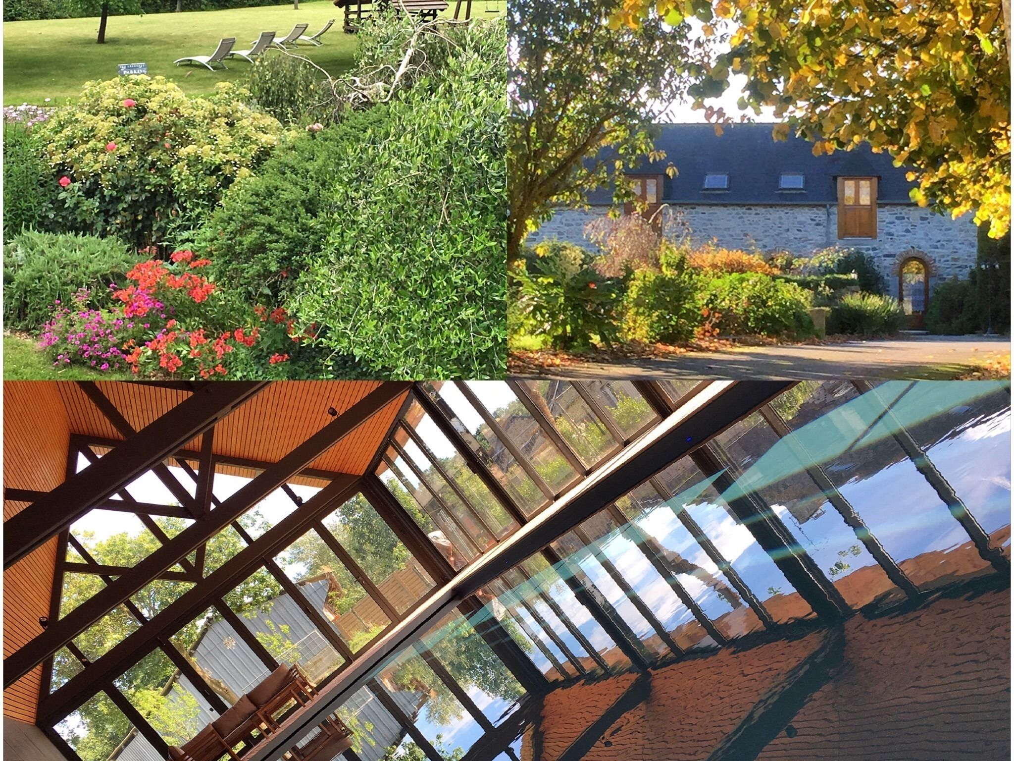 Indoor pool, open 9:00 AM to 8:00 PM, sun loungers