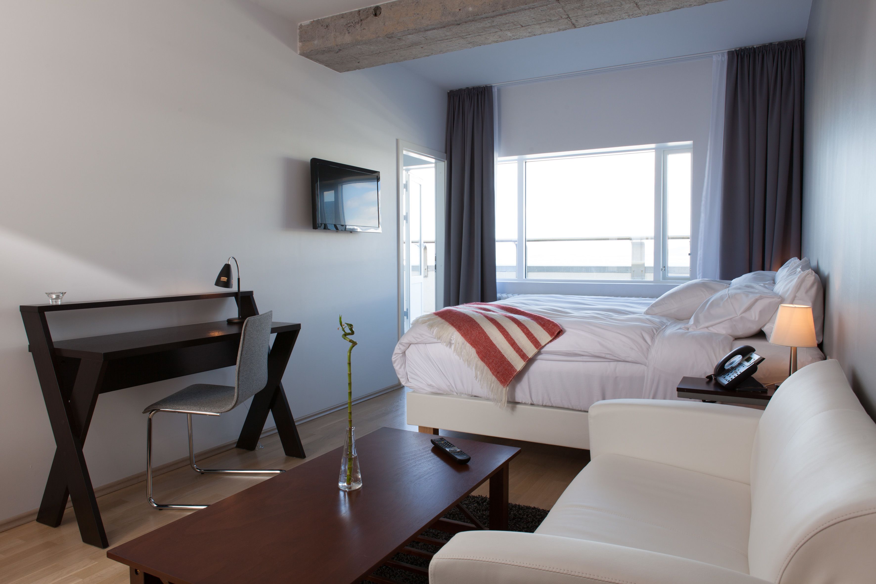 Doppelzimmer, 1 King-Bett, Terrasse