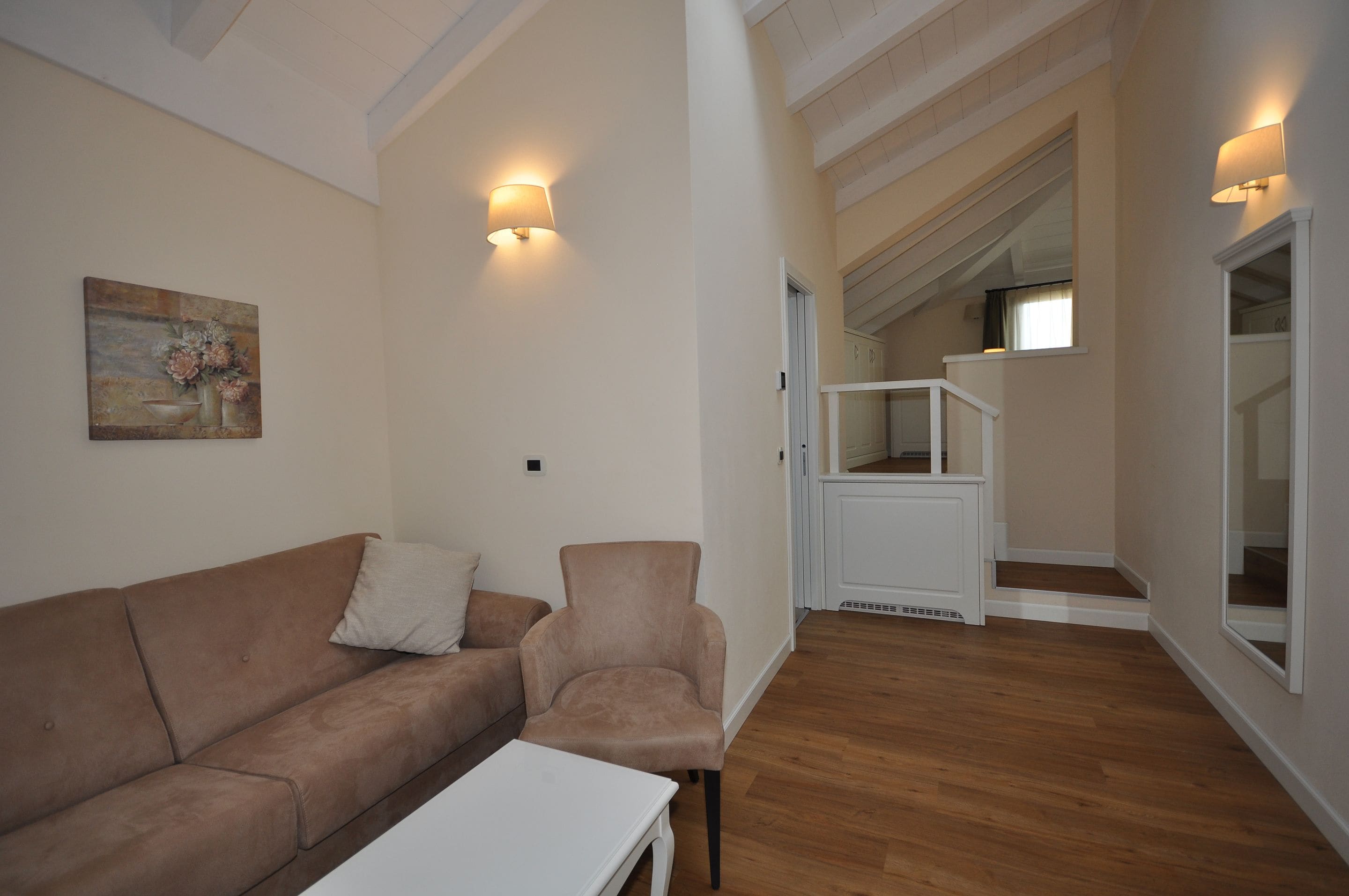 superior room, lake view | living area | 32-inch flat-screen tv with satellite channels, tv, pay films