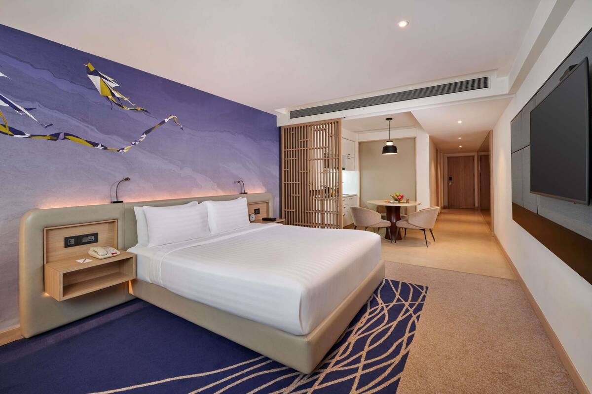 1 habitación, sábanas de algodón egipcio y ropa de cama de alta calidad