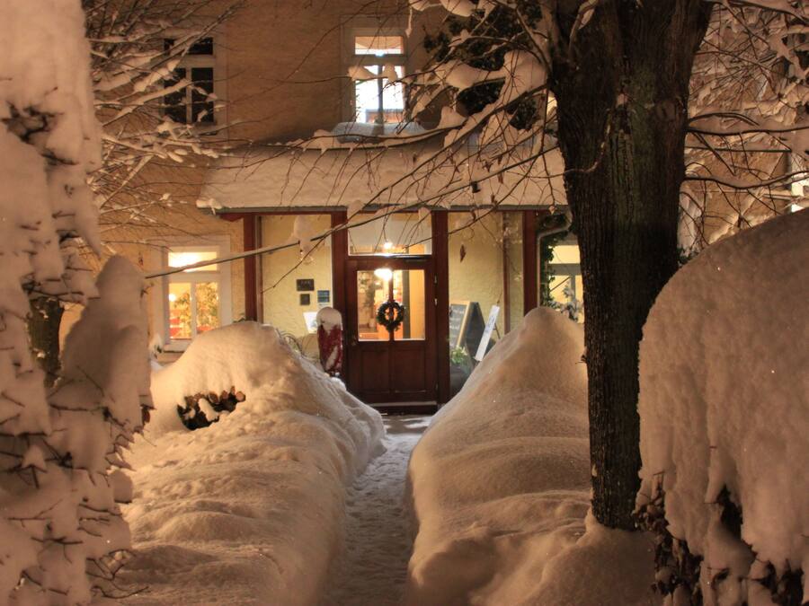 Entrada de la propiedad