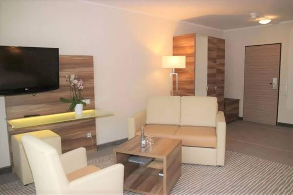 comfort double room | hypo-allergenic bedding, in-room safe, desk, blackout curtains