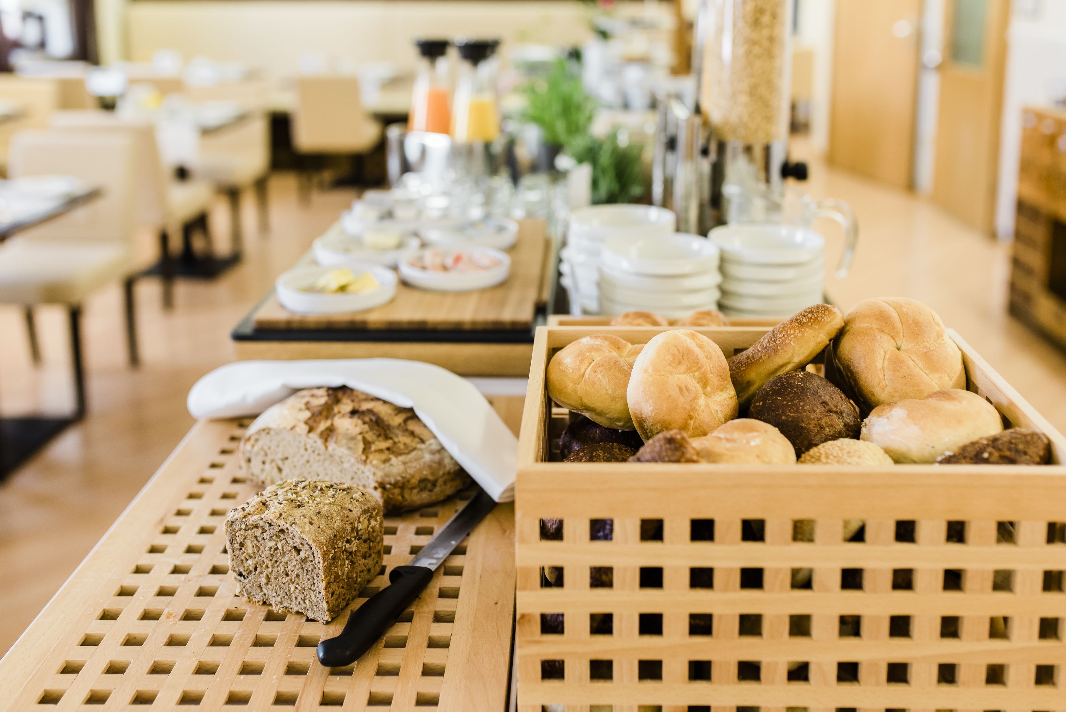daily buffet breakfast (eur 13.00 per person)