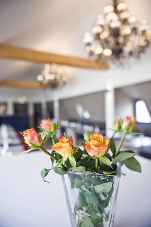 Daily buffet breakfast (EUR 20 per person)