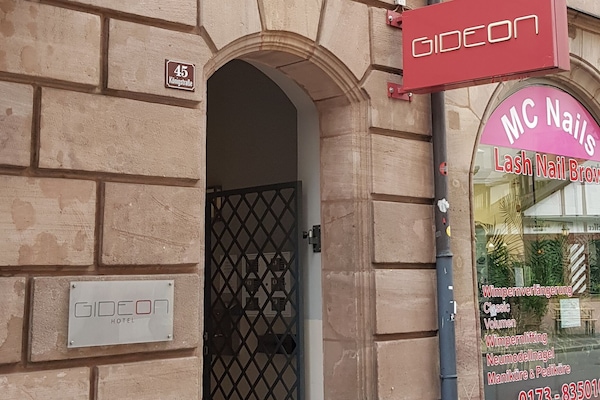 Entrée de l’hébergement