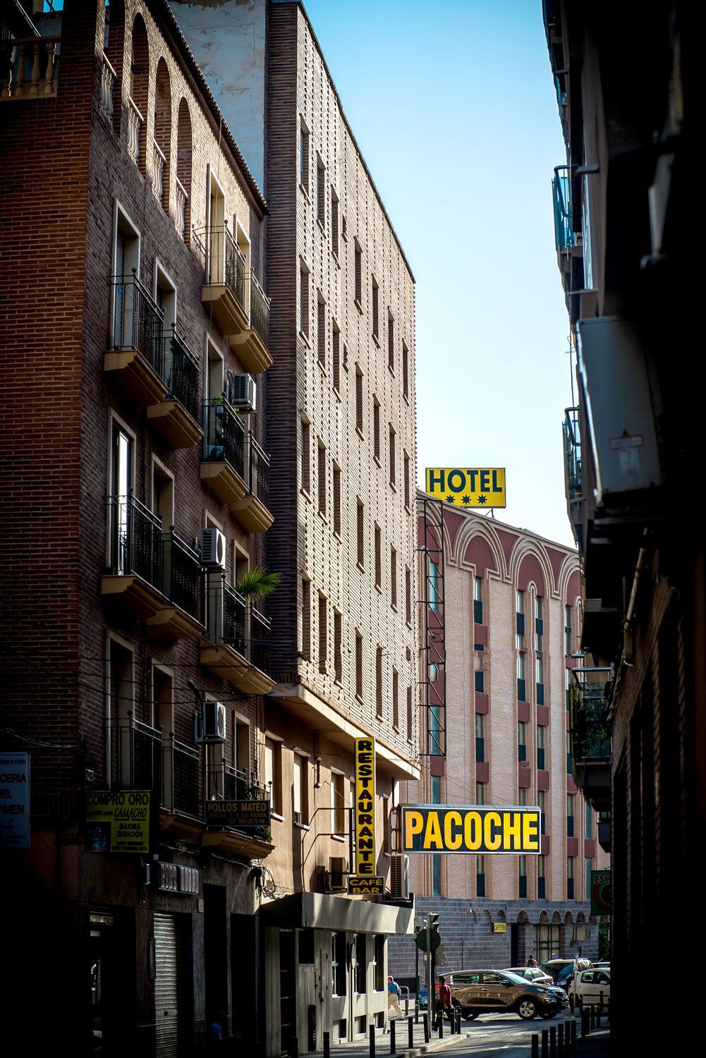 Facciata della struttura