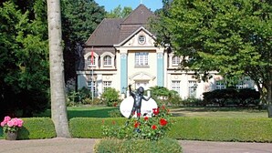 Fachada de la propiedad