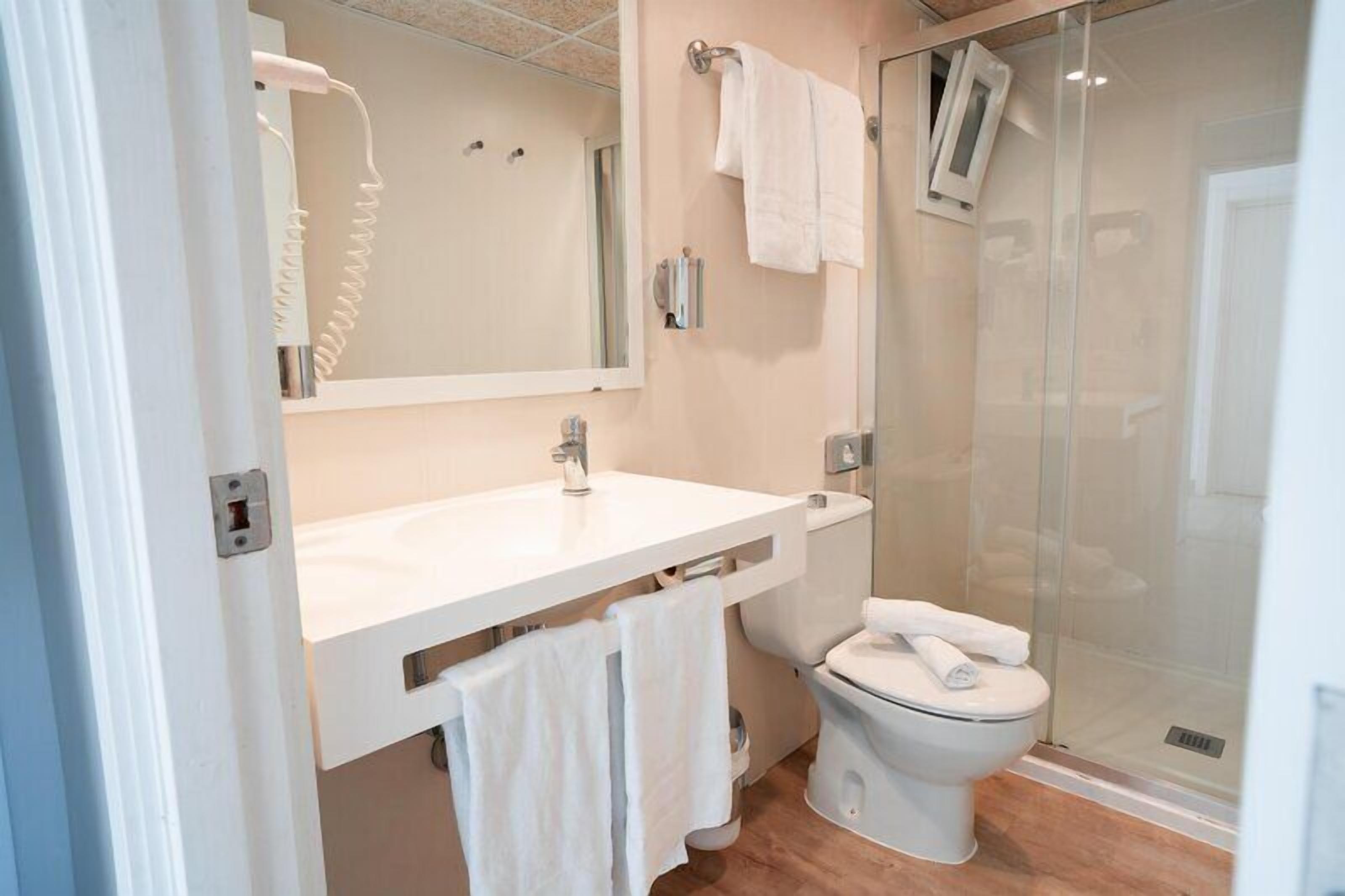 Deluxe-Apartment, 1 Schlafzimmer, Terrasse (Solarium) | Badezimmer