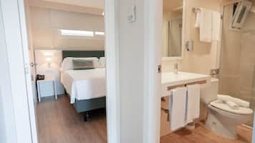 Apartemen Deluks, 1 kamar tidur, teras (Solarium) | Kamar mandi | Shower, pengering rambut, dan handuk