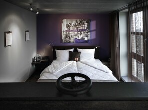 Chambre Confort double | Literie hypoallergénique, accès au Wi-Fi (inclus), literie fournie