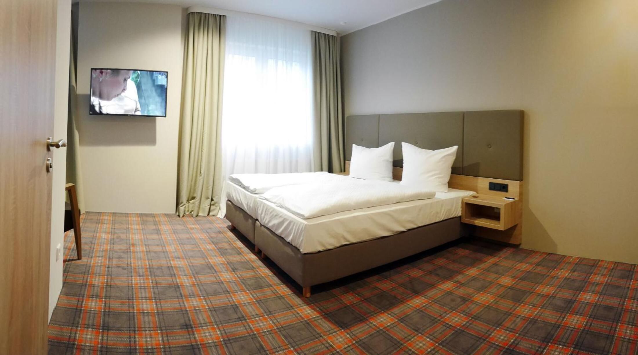 minibar, desk, blackout curtains, soundproofing