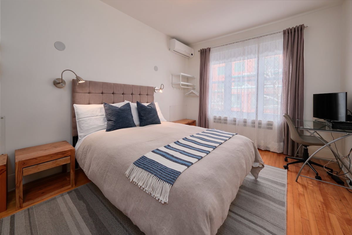 Chambre classique, 1 grand lit (No 3) | 1 chambre, literie de qualité, lit avec matelas Select Comfort