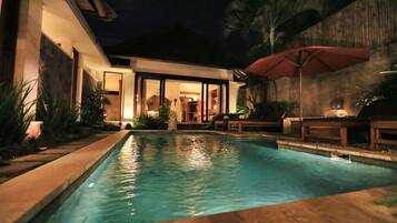 Villa Royale, 2 chambres, piscine privée | Vue de la chambre