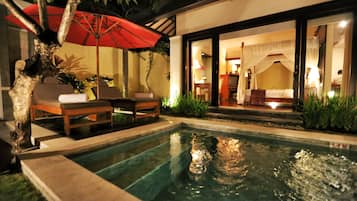 Deluxe Villa, 1 Bedroom, Private Pool, Garden Area | Outdoor pool