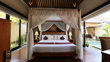 Deluxe Villa, 1 Bedroom, Private Pool, Garden Area | View from room